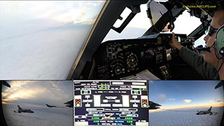 Luftwaffe / German Air Force Breathtaking Air-Refueling-Mission filmed from both the A400M and Tornado cockpits