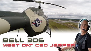 Bell 206 Jet Ranger Airline owner's ride in his private heli